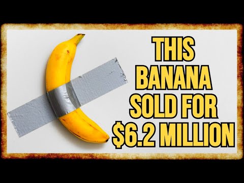 &quot;Artistic&quot; BANANA TAPED TO WALL Sells For $6 2 MILLION