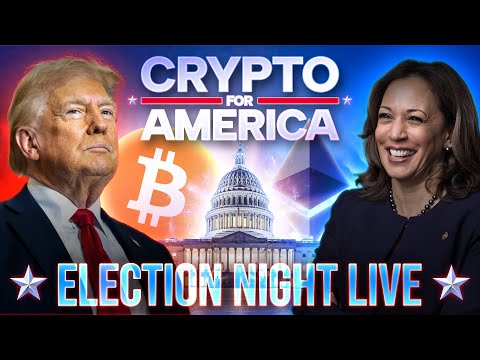 Crypto For America⭐U.S. Election Night LIVE Coverage!🔴