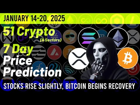 [Jan 14 2025] BTC &amp; ALT Price Prediction / Stocks Rise Slightly, Bitcoin Begins Recovery (ENG SUB)