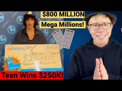 Teen Wins $250K Lottery + $2.9 Billion Christmas Jackpot &amp; Mega Millions Skyrockets!