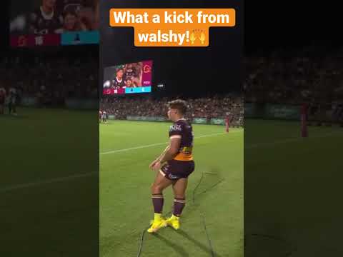 Outstanding and yet accidental kick from Reece Walsh