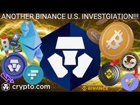 WARNING: BINANCE US &amp; VOYAGER INVESTIGATION!!! CRYPTO.COM HUGE CUSTOMER GROWTH! BTC ETH BNB CRO COIN