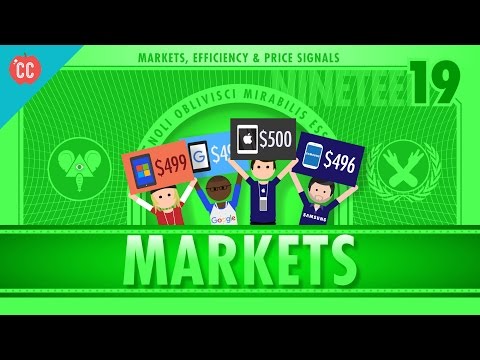 Markets, Efficiency, and Price Signals: Crash Course Economics #19