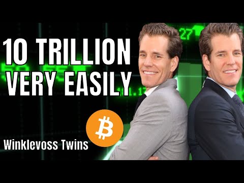 Winklevoss Twins PREDICT $10 TRILLION Bitcoin Price! Crypto can&#039;t be stopped!