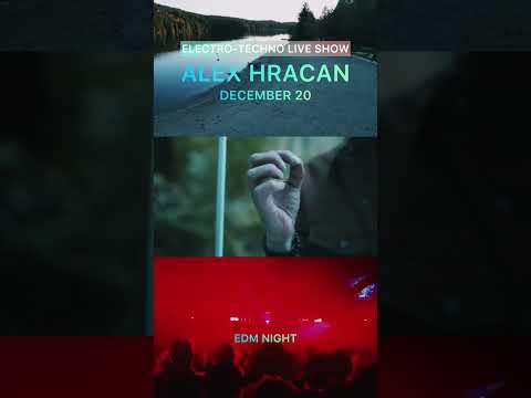 Electro-Techno Live Show by Alex Hracan + DJs (Bass Legacy &amp; AllOne) #electronicmusic #techno #edm