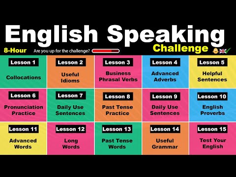 The 8-Hour English Speaking Challenge!