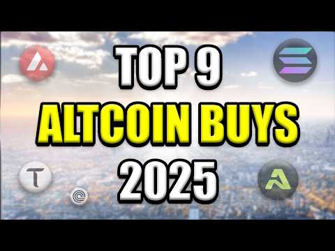 Top 9 Altcoins Set to Explode in 2025 | Best Crypto Investments To Buy &amp; Hold