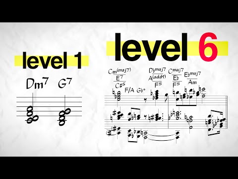 The 7 Levels of Jazz Harmony