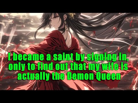 I became a saint by signing in, only to find out that my wife is actually the Demon Queen