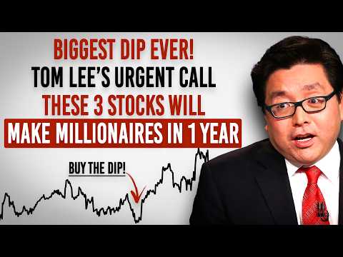 &quot;Don&#039;t Miss This God Sent Dip&quot; - Tom Lee: Buy These 3 AI Stocks Now &amp; Retire A Millionaire Next Year