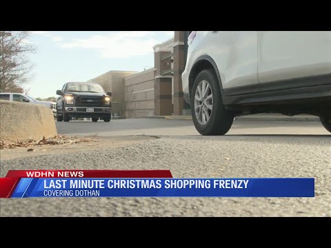 Last minute Christmas shopping frenzy by Sara Wilson