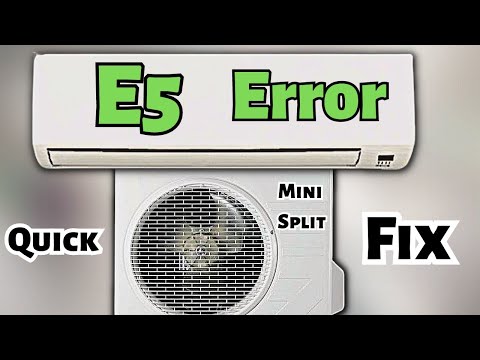 Troubleshooting the E5 Error Code: Expert Tips for Mini Split AC Owners