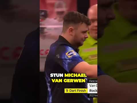 Mind-Blowing Upset: Rising Star Takes On Van Gerwen in Sensational Darts Match