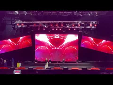 🇬🇪 Iru Khechanovi rehearsing Echo for the BCN Eurovision Party (25/03/2023)