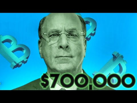 BlackRock CEO Larry Fink predicts BTC could rise to $700k