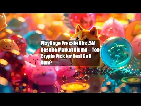 PlayDoge Presale Hits $5.5M Despite Market Slump – Top Crypto Pick