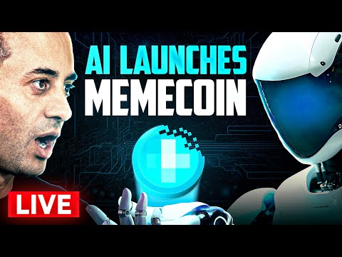 AI JUST Launched A Meme Coin LIVE!