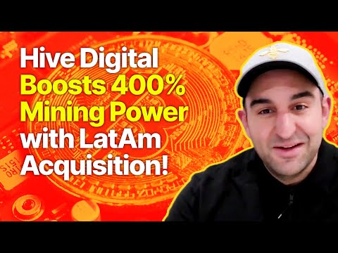 HIVE digital’s $500M Expansion - 4X mining power boost!