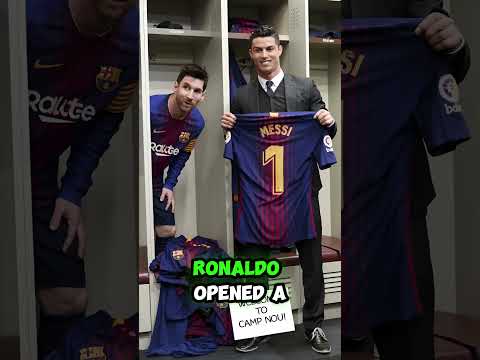 Messi&#039;s Ultimate Locker Room Prank on Ronaldo! 🐐⚽️