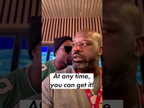 🦅 Kevin Hart’s warning to Shaq before the Super Bowl 🏈 | #shorts | New York Post Sports