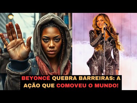 BEYONCÉ SE DISFARÇA DE MORADORA DE RUA E FAZ ALGO INESPERADO! | A INCRÍVEL AÇÃO DE UMA DIVA