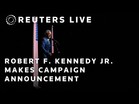 LIVE: Robert F. Kennedy Jr. makes a campaign announcement