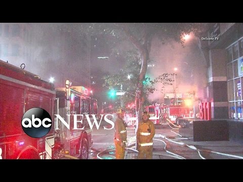 150 Firefighters on Scene of LA Explosion