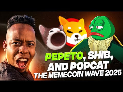 PEPETO, Shib and Popcat Are Leading the Meme Coin Wave in 2025!