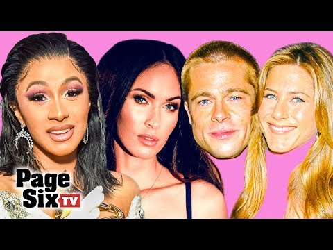 Cardi B&#039;s PDA, Grammys Party, Celebrity Lingerie, &amp; Jennifer Aniston with Brad Pitt | Page Six TV