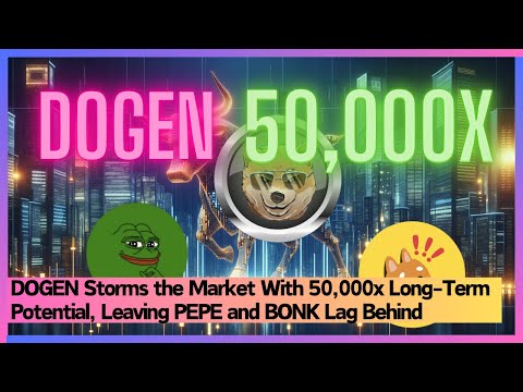 DOGEN Storms the Market With 50,000x Long Term Potential, Leaving PEPE and BONK Lag Behind