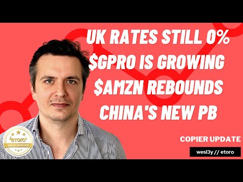 etoro copier update: UK rates stay low and US earnings boom | 8 Nov 21