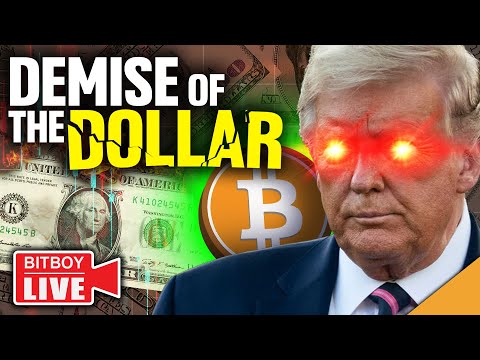 Bitcoin Prepares For MASSIVE Move! (Trump Predicts The Dollar&#039;s DEMISE)