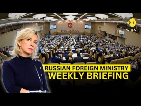 Russia LIVE: Russian foreign ministry spokeswoman Maria Zakharova holds weekly briefing | WION LIVE