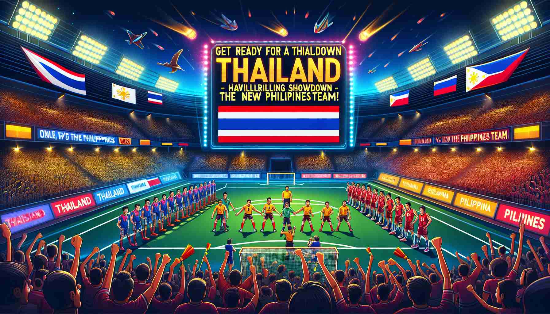 Get Ready for a Thrilling Showdown: Thailand vs. the New Philippines Team! 